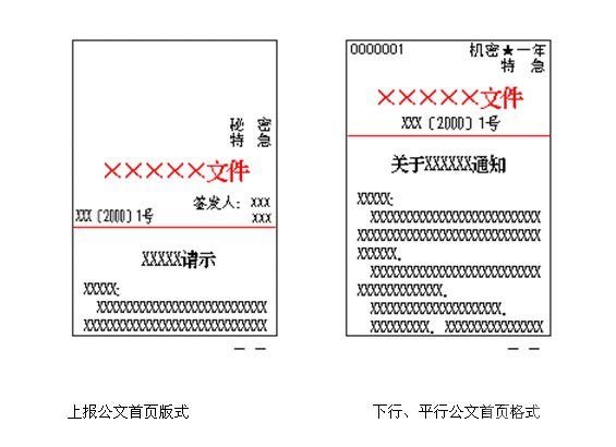 公文格式