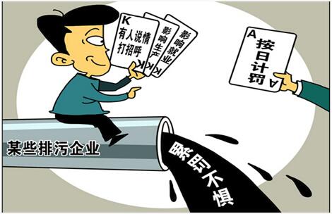 申论热点:排污企业“累罚不惧”